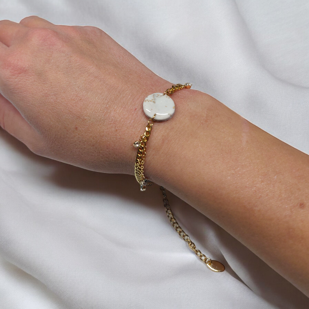 Braccialetto ivory